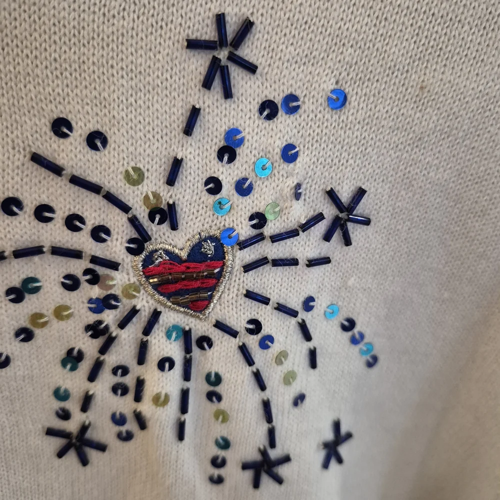 Festive Fireworks Cardigan Sweater - Picture 11 of 11